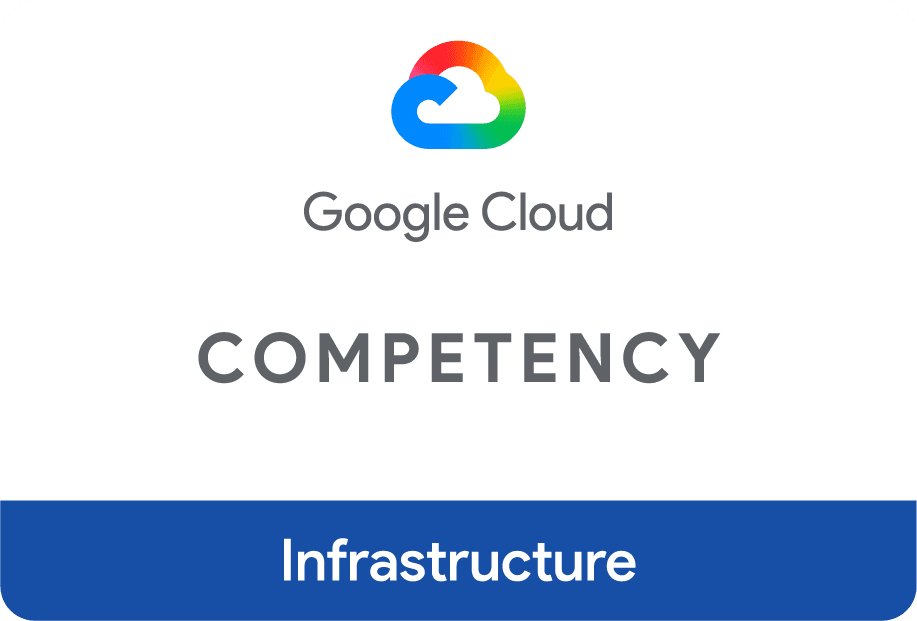Google Cloud Infrastructure Competency